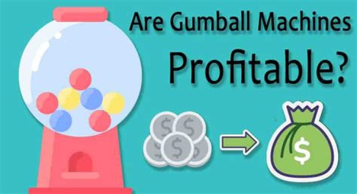 Are gumball machines still profitable?