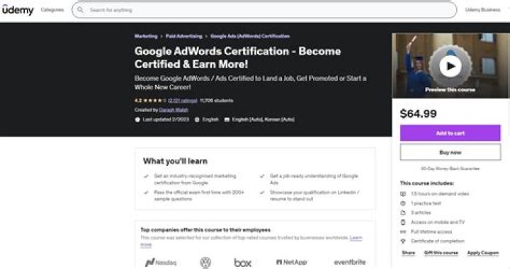 Can a 14 year old become a Google ads specialist?