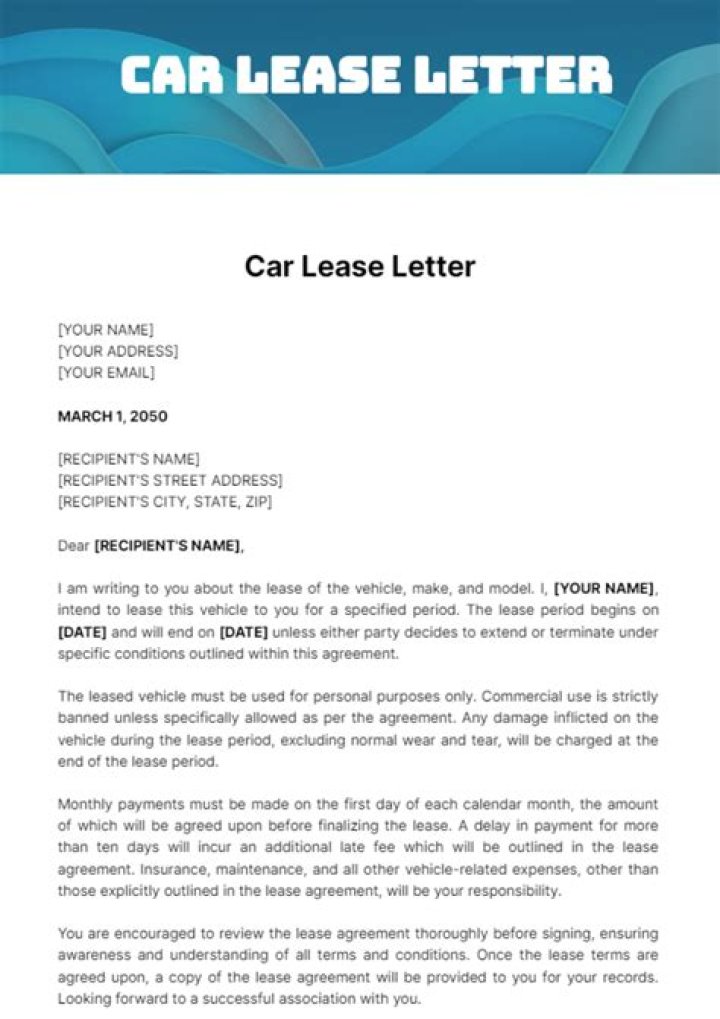 Can a car lease be in two names?