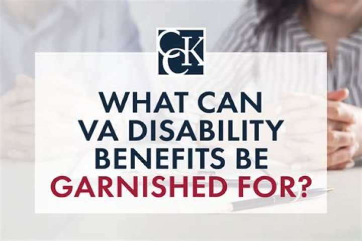 Can disability checks be garnished?