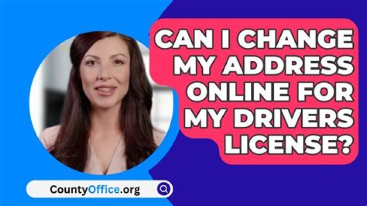 Can I change my address online in Arizona?
