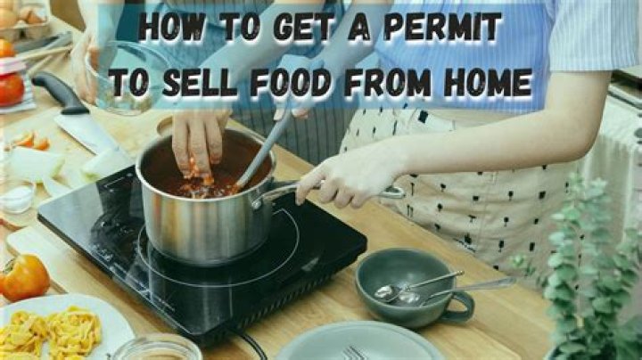 Can I sell food from home without a permit?
