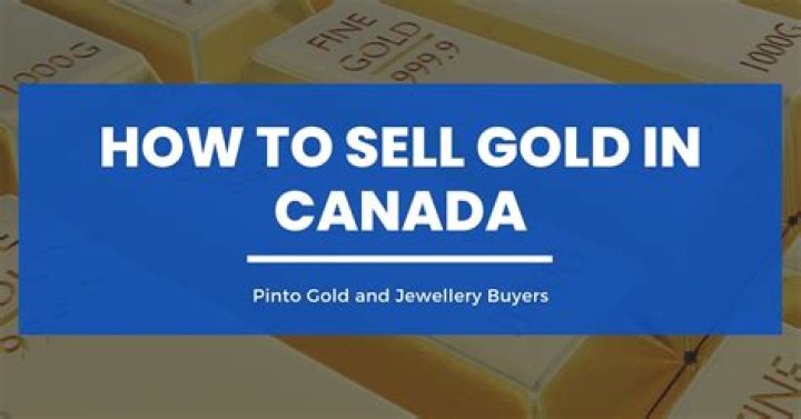 Can I sell gold in Canada?