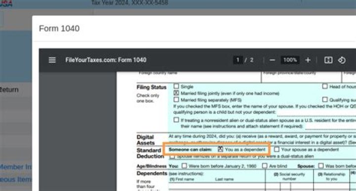 Can someone claim me as a dependent if I file single?