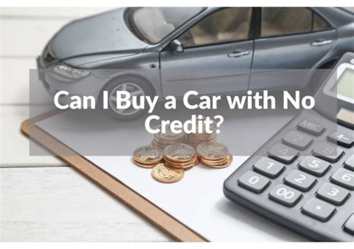 Can you buy a car with no credit and no cosigner?