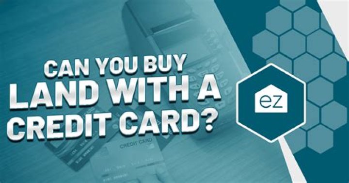 Can you buy land with a line of credit?