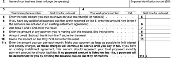 Can you file Form 9465 electronically?