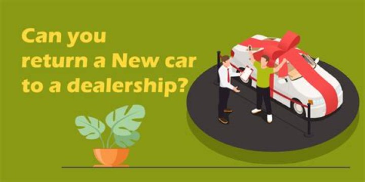 Can you return a used car to a private seller?