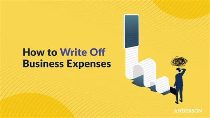 Can you write off business property purchase?