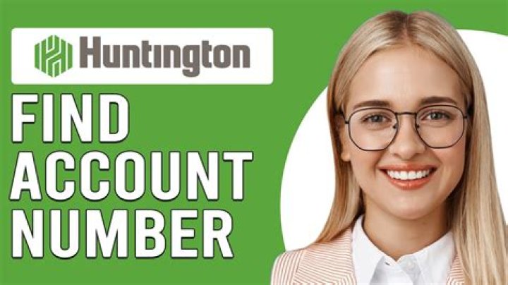 Do all Huntington Banks have the same routing number?