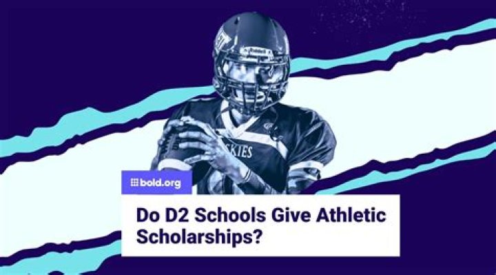 Do Division 1 schools give athletic scholarships?