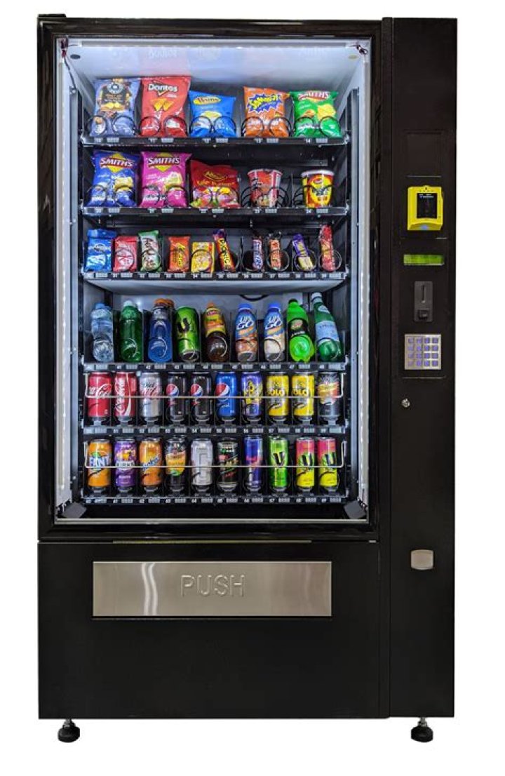 Do snack vending machines have cameras?