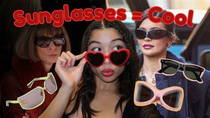 Do sunglasses make you feel cooler?