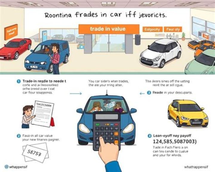 Do you have to pay anything when trading in a car?