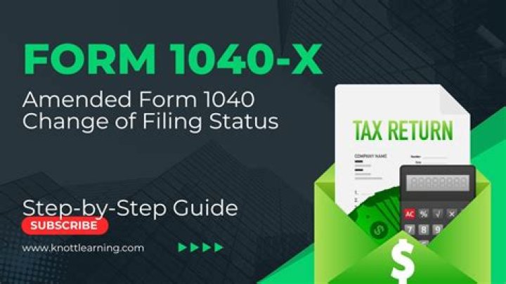Do you need a 1040X for an amended tax return?