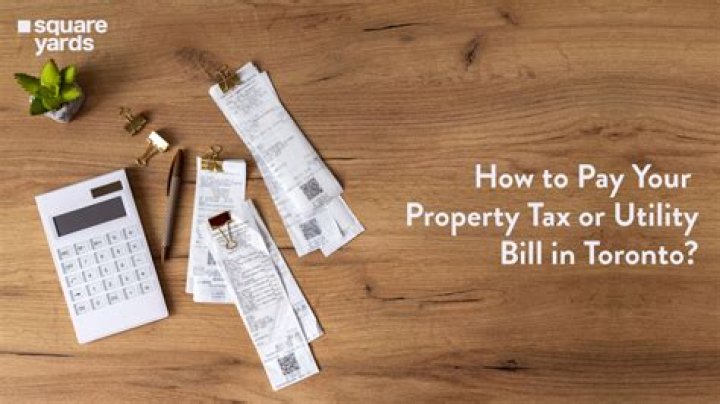 Do you need a property tax bill to pay property tax?