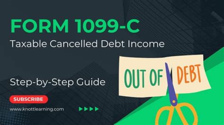 Does 1099-C affect my credit?
