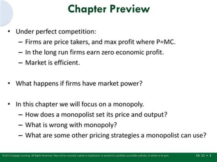 Does a monopolist set its price?