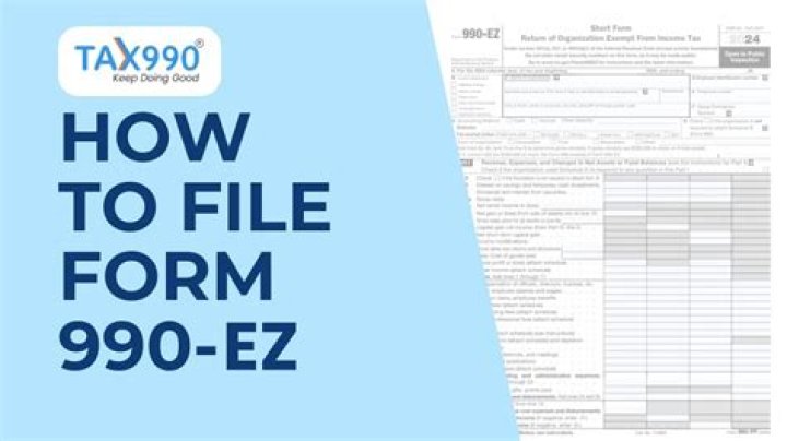 Does Form 990-EZ have to be filed electronically?