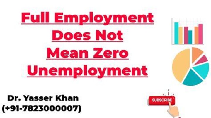 Does full employment mean zero unemployment?