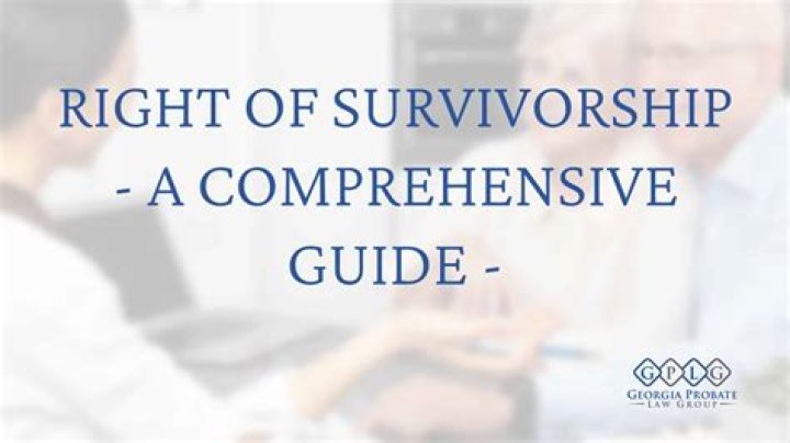 Does Georgia have right of survivorship?