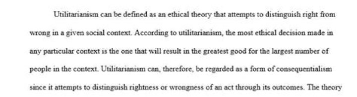 Does utilitarianism threaten individual rights?