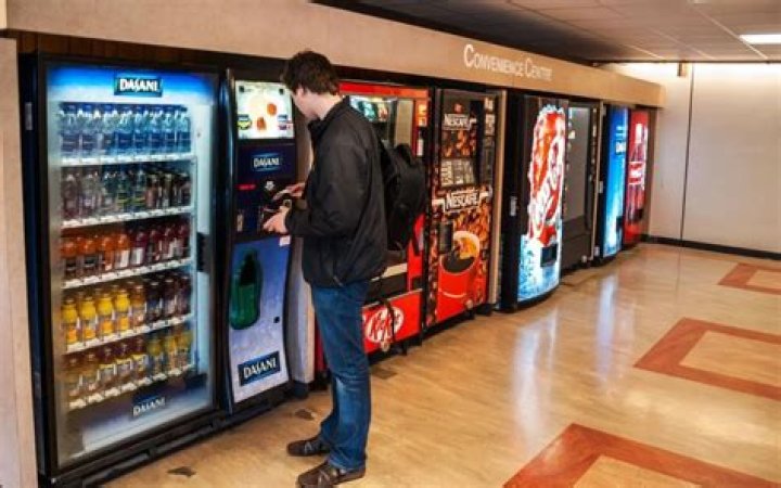 Does Walmart have vending machines?