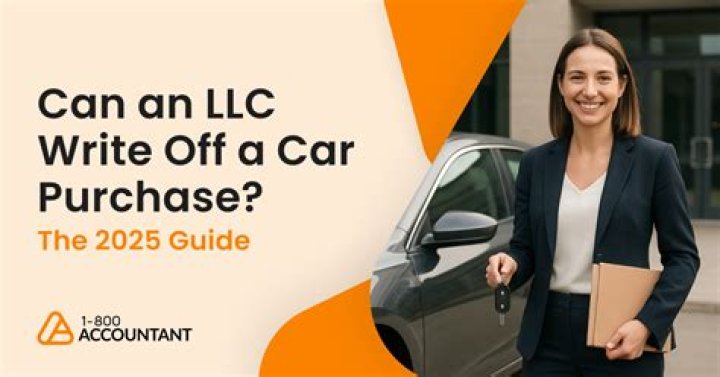 How can a LLC write off a leased car?