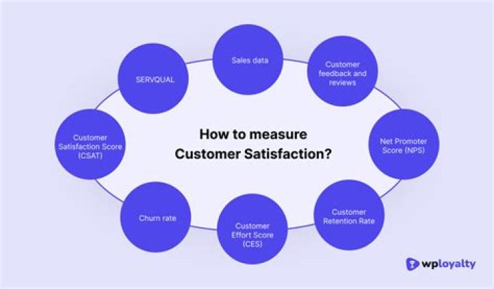 How can an Organisation measure customer satisfaction?