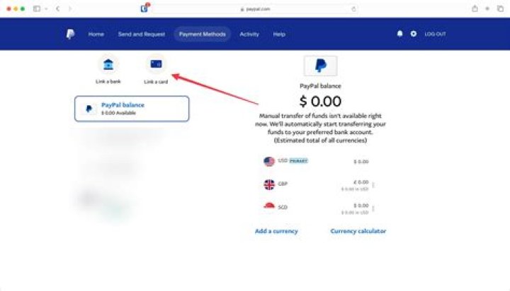 How can I borrow money in my PayPal account?