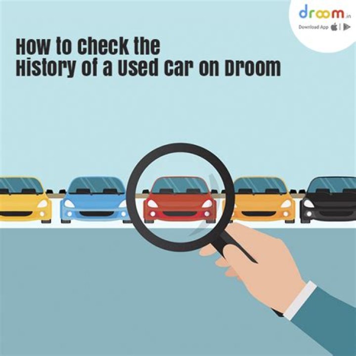 How can I find the history of a used car?