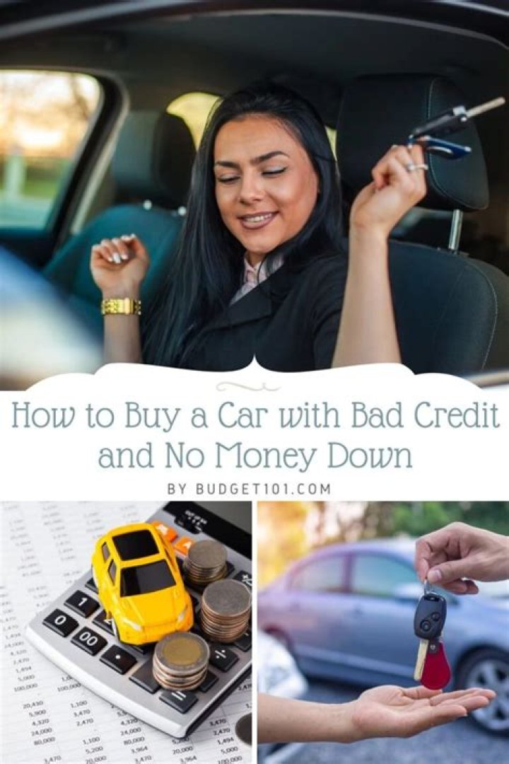 How can I get financed for a car with bad credit?
