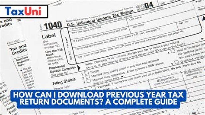 How can I request a copy of my prior year tax return?