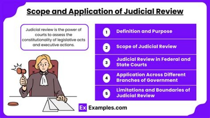 How can judicial review be justified?