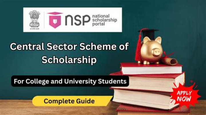 How do I apply for Central Sector scholarship?