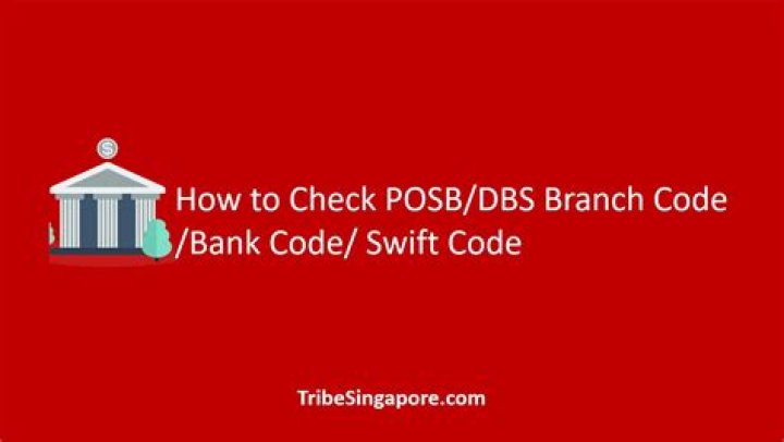 How do I find my POSB branch code?