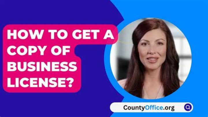 How do I get a copy of my DC business license?