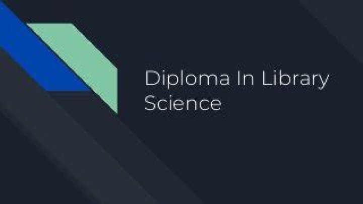 How do I get a diploma in library science?