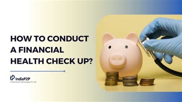 How do I get a financial health check?