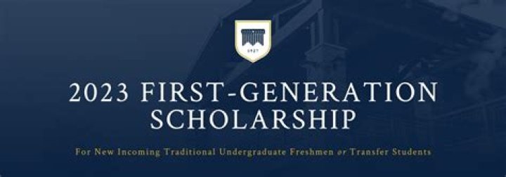 How do I get a First Generation Scholarship?