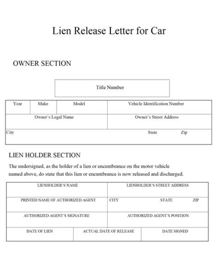 How do I get a lien release letter?