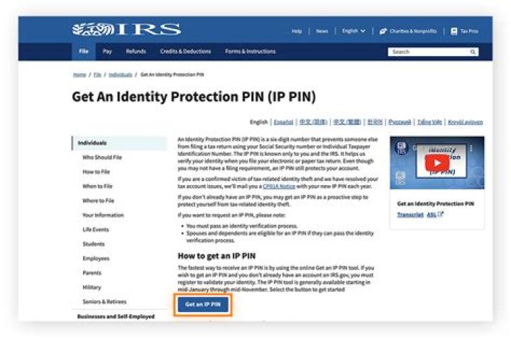 How do I get my IRS 2020 pin?