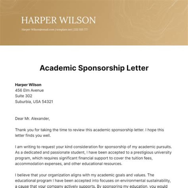 How do I get someone to sponsor my education?