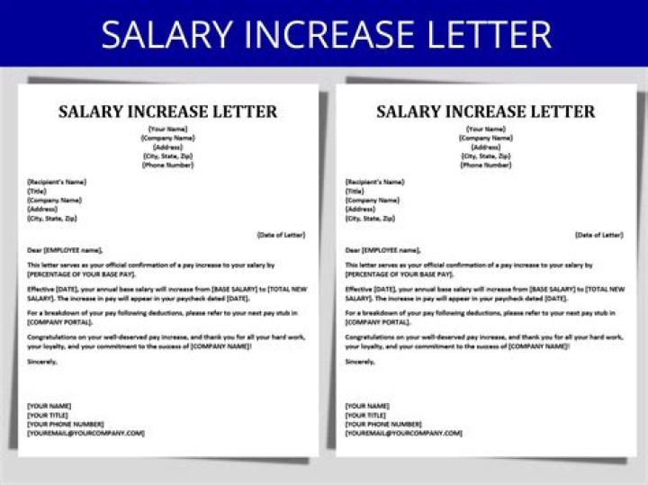 How do I inform my salary increase?