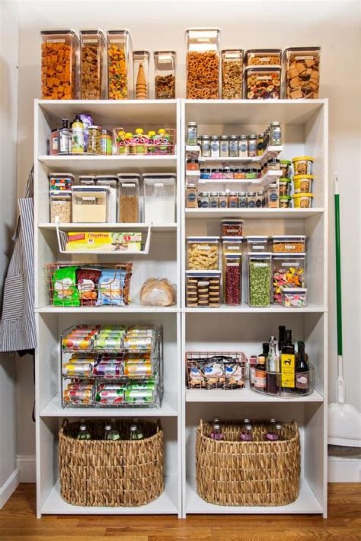 How do I organize my canned goods?