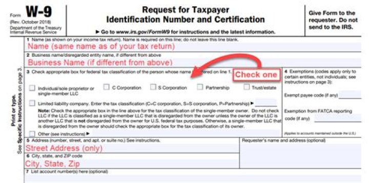How do I request a W-9 form?