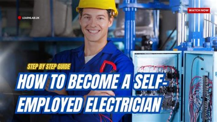How do I start my own self-employed electrician?