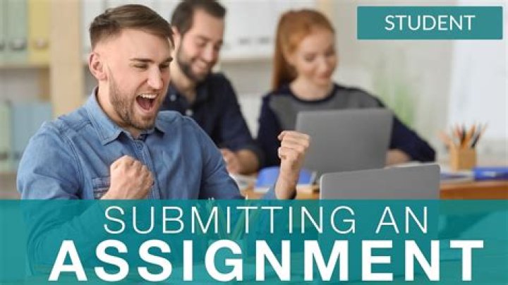 How do I submit an assignment as an attachment?