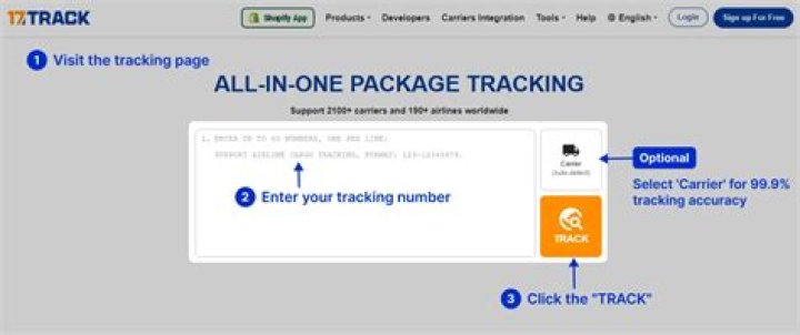 How do I track my EMS package from Ghana?