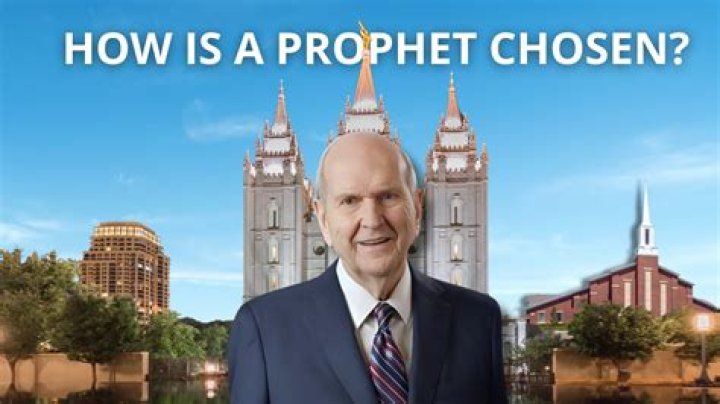 How do prophets get chosen?